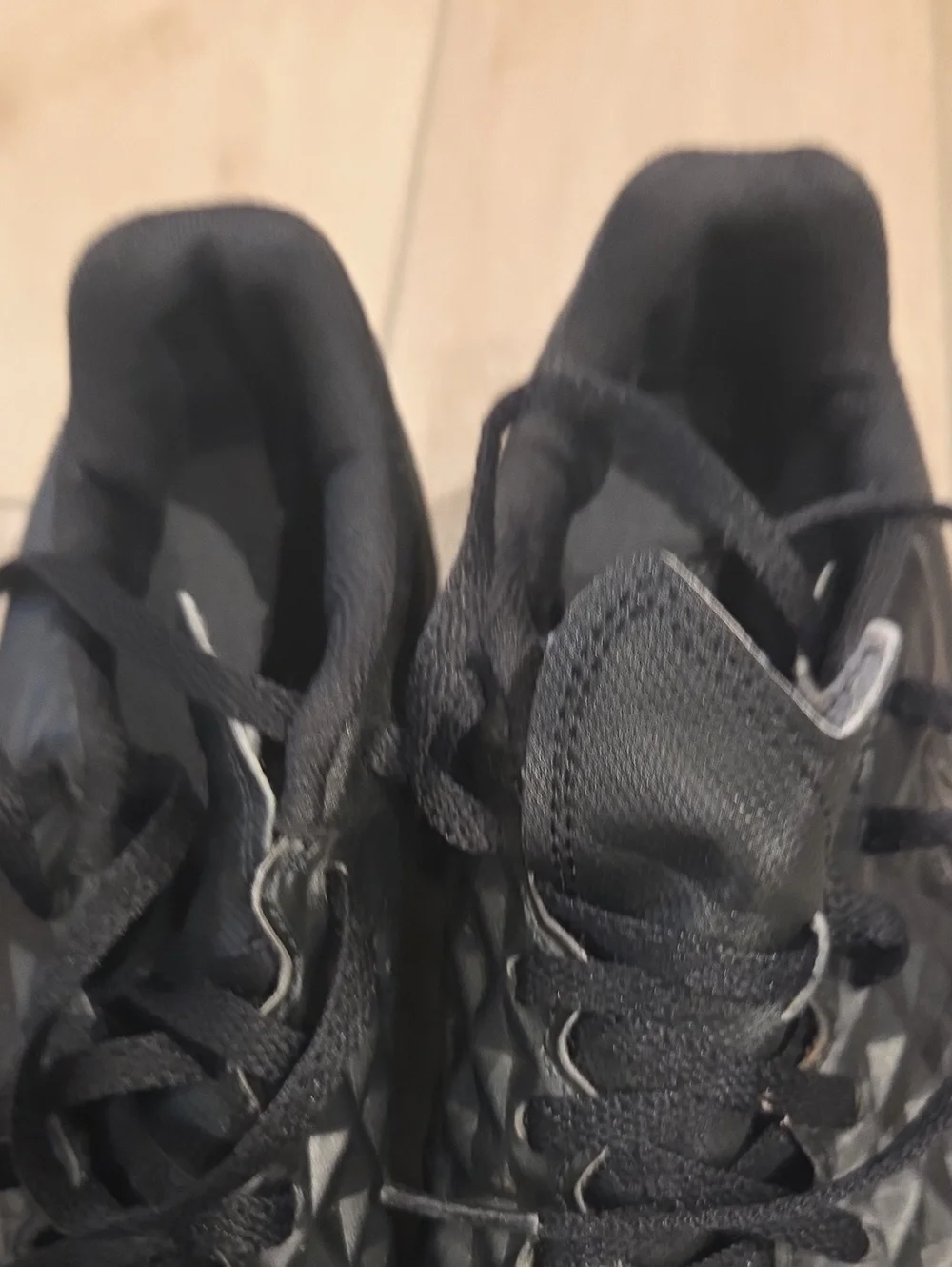 Youth Black Soccer Cleats - Lightweight Performance